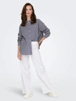 JDYIRIS Normal geschnitten Hose mit weitem Beinschnitt