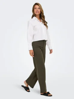 JDYIRIS Normal geschnitten Hose mit weitem Beinschnitt