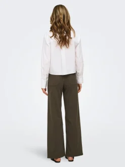 JDYIRIS Normal geschnitten Hose mit weitem Beinschnitt