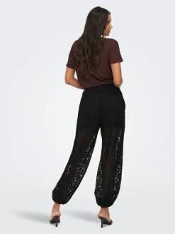 JDYJULIA Ballon Schnitt Hosen mit Spitze