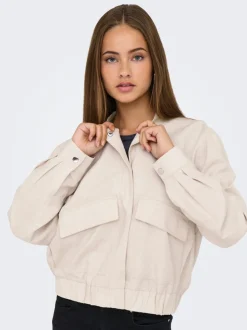 JDYKARI Leinen Jacke