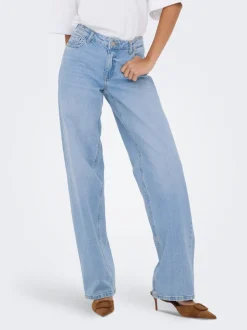 JDYKATIE Niedrige Taille Gerade geschnitten Jeans