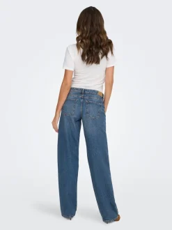 JDYKATIE Niedrige Taille Gerade geschnitten Jeans