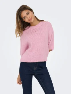 JDYLINEA Gestricktes T-Shirt