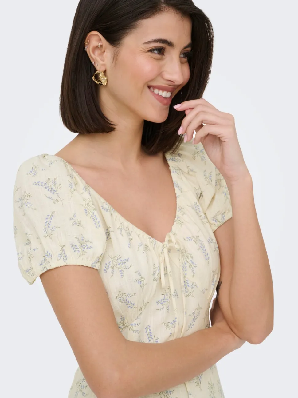 JDYLYDIA Midikleid