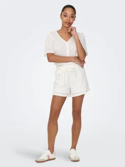 JDYMILLIE Mittlere Taille Normal geschnitten Shorts