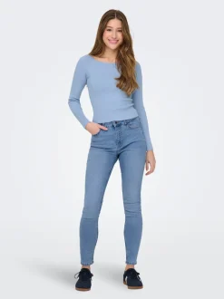 JDYMOON Hohe Taille Skinny Fit Jeans
