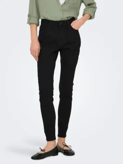 JDYMOON Hohe Taille Skinny Fit Knöchellang Jeans