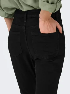 JDYMOON Hohe Taille Skinny Fit Knöchellang Jeans