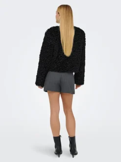 JDYNEO Kunstpelzjacke