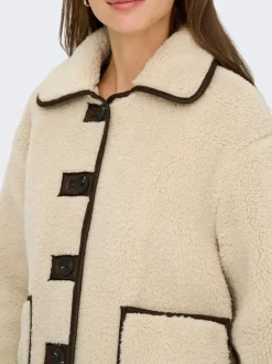 JDYNOELLA Teddyfell Jacke