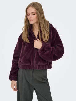JDYOLA Kunstpelzjacke