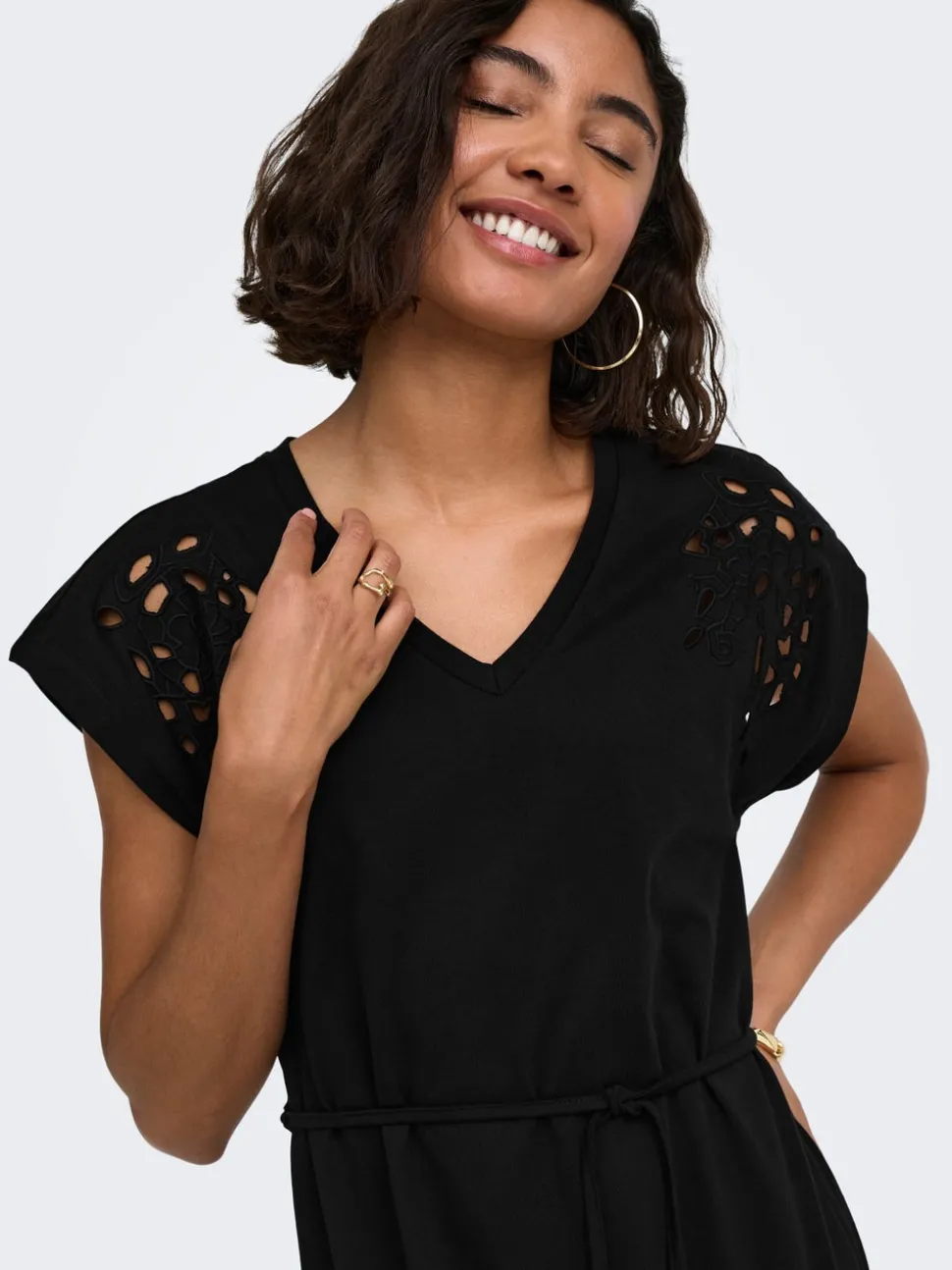 JDYROSE Langes Kleid