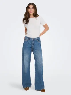 JDYRUBY Mittlere Taille Locker geschnitten Jeans
