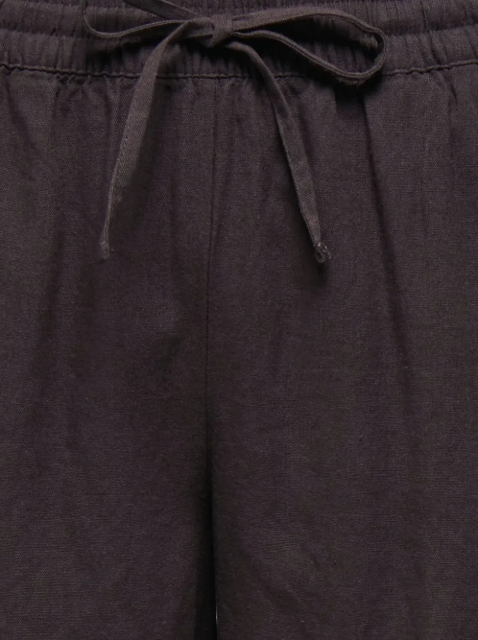 JDYSAY Hohe Taille Normal geschnitten Leinen Shorts