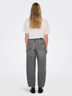 JDYSUSIE Mittlere Taille Barrel Fit Jeans