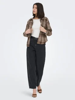 JDYSUSIE Mittlere Taille Weiter Beinschnitt Jeans