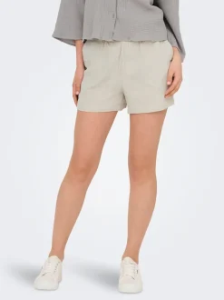 JDYTHEIS Mittlere Taille Normal geschnitten Paperbag Shorts