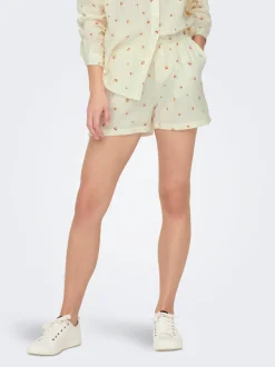 JDYTHEIS Mittlere Taille Normal geschnitten Paperbag Shorts