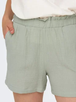 JDYTHEIS Mittlere Taille Normal geschnitten Paperbag Shorts