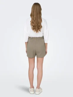 JDYTHEIS Mittlere Taille Normal geschnitten Paperbag Shorts