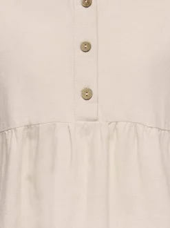 KMGANNABELL Leinen Kurzes Kleid