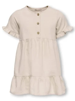 KMGANNABELL Leinen Kurzes Kleid
