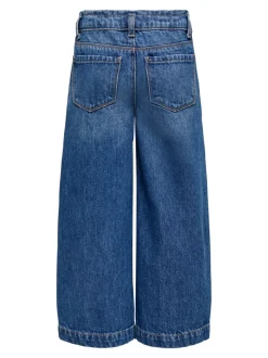 KMGCOMET Mittlere Taille Weiter Beinschnitt Jeans