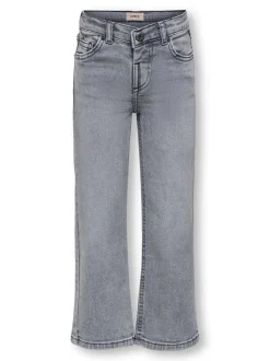 KMGJUICY Mittlere Taille Weiter Beinschnitt Jeans
