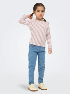 KMGRAIN Mittlere Taille Skinny Fit Jeans