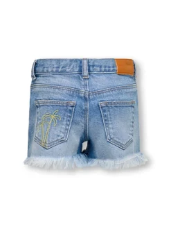 KMGROBYN Gerade geschnitten Jeans-Shorts