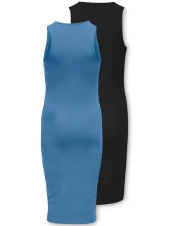 KOGBELFAST 2er-pack Midikleid