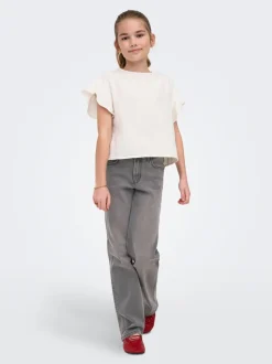 KOGBLAIR Mid Rise Weiter Beinschnitt Jeans