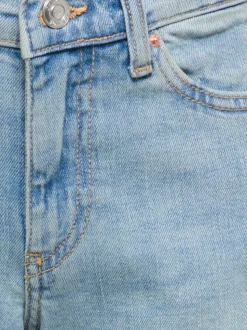 KOGBROOME Hohe Taille Weiter Beinschnitt Jeans
