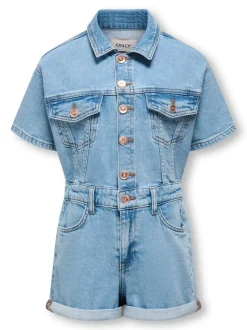 KOGCASTEL Normal geschnitten Jeans-Jumpsuit