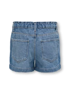 KOGCOMET Mittlere Taille Weiter Beinschnitt Jeans-Shorts