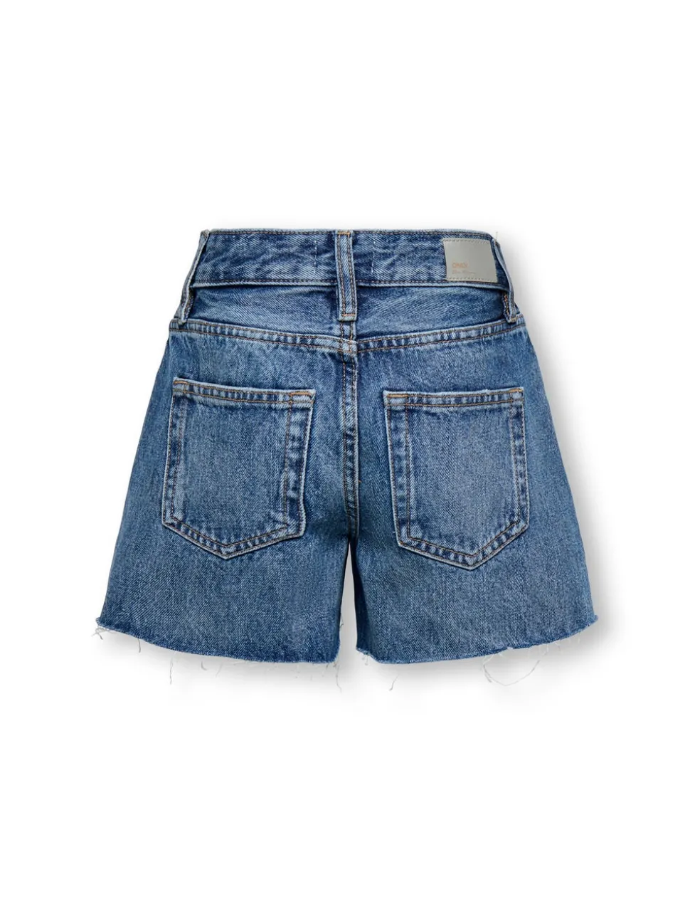 KOGGABI Hohe Taille Normal geschnitten Jeans-Shorts