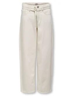 KOGGIANNA Mittlere Taille Ballon Schnitt Jeans