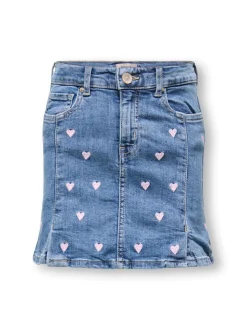 KOGHOXTON Denim Jeansrock Kurzer Rock
