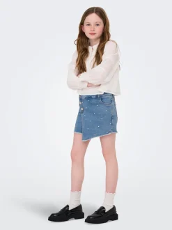KOGJENNY Denim Jeansrock Kurzer Rock