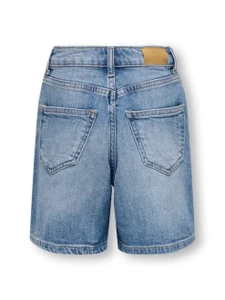 KOGJOSEPHINE Hohe Taille Normal geschnitten Jeans-Shorts