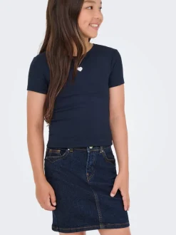 KOGJUICY Denim Jeansrock Kurzer Rock