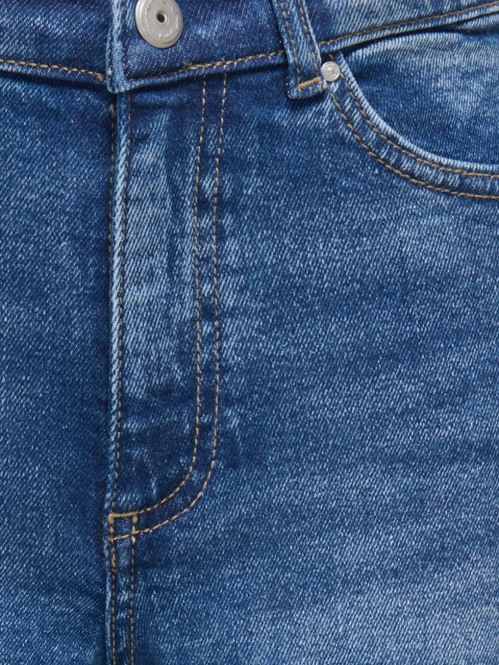 -KOGJUICY Hohe Taille Normal geschnitten Jeans-Shorts