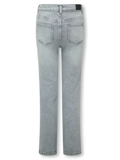 KOGJUICY Hohe Taille Weiter Beinschnitt Jeans