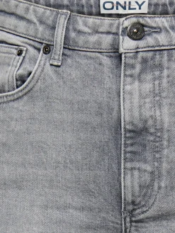 KOGJUICY Hohe Taille Weiter Beinschnitt Jeans
