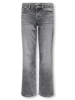 KOGJULLES Niedrige Taille Gerade geschnitten Jeans