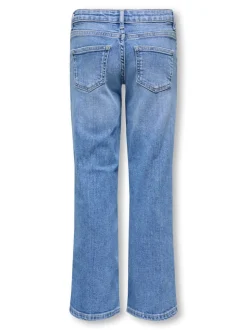 KOGJULLES Niedrige Taille Gerade geschnitten Jeans