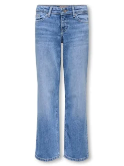 KOGJULLES Niedrige Taille Gerade geschnitten Jeans