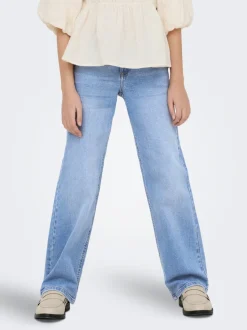 KOGJULLES Niedrige Taille Gerade geschnitten Jeans