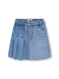 KOGKADIE Denim Jeansrock Kurzer Rock